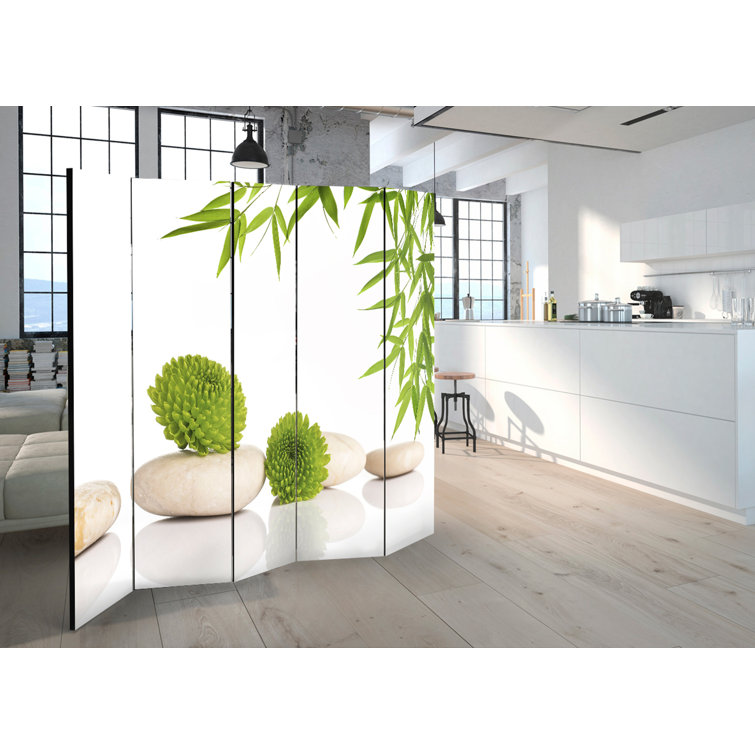 East Urban Home 225 W x 172 H 5 Panel Room Divider Wayfair.co.uk